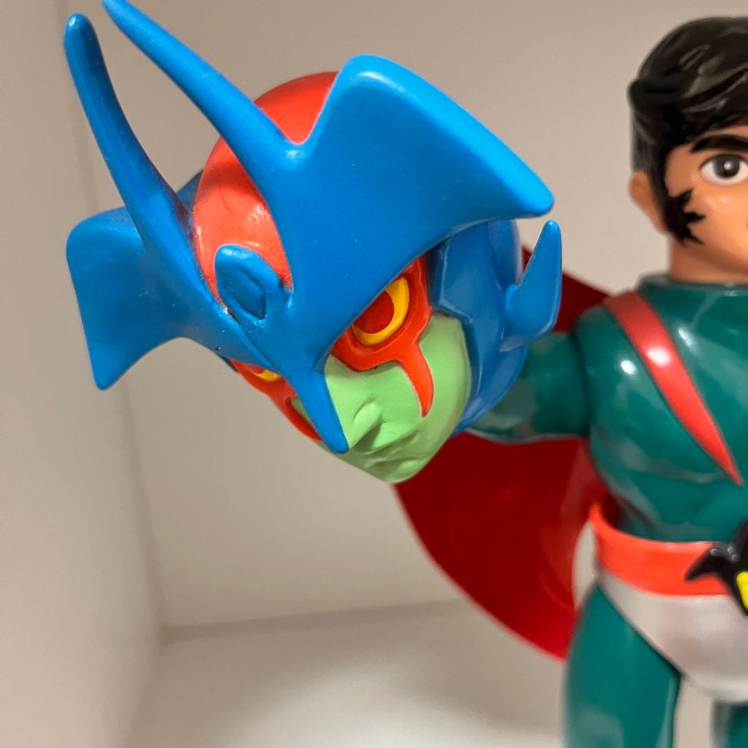 美品 メディコム トイ デビルマン 1972復刻デザイン版2 ソフビ 永井豪