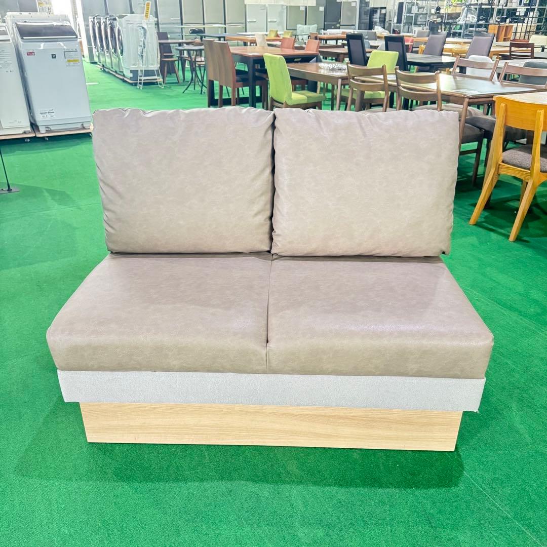 KAWAJUN 2人掛けソファ クッション 幅120cm インテリア L008