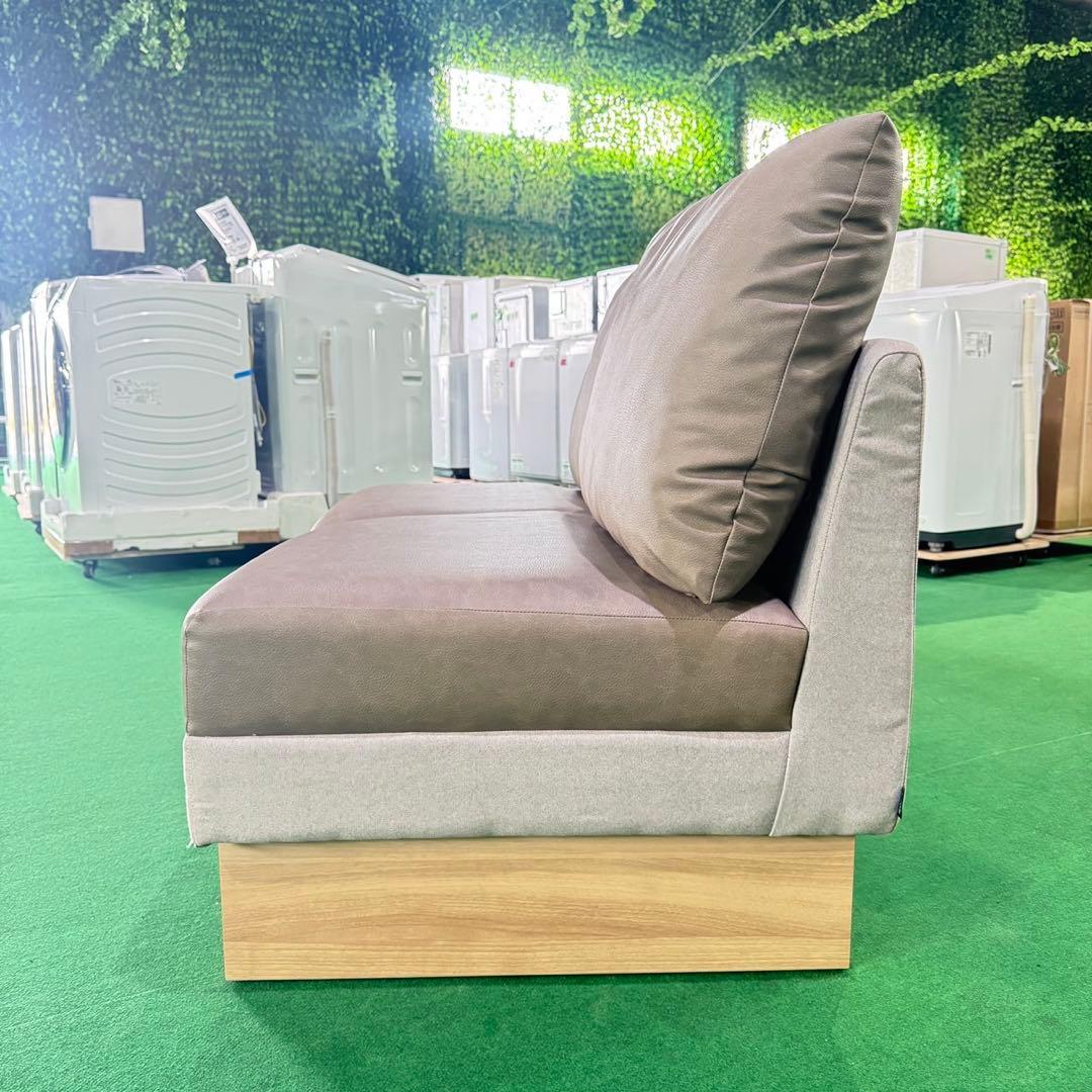 KAWAJUN 2人掛けソファ クッション 幅120cm インテリア L008