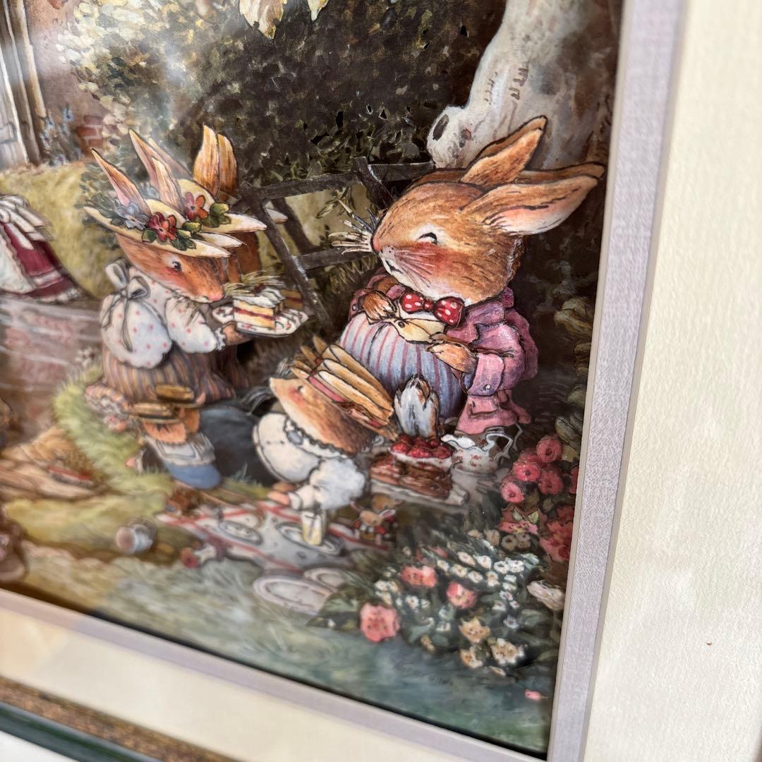Brambly Hedge シャドーボックス アートブランべリーヘッジ完成品