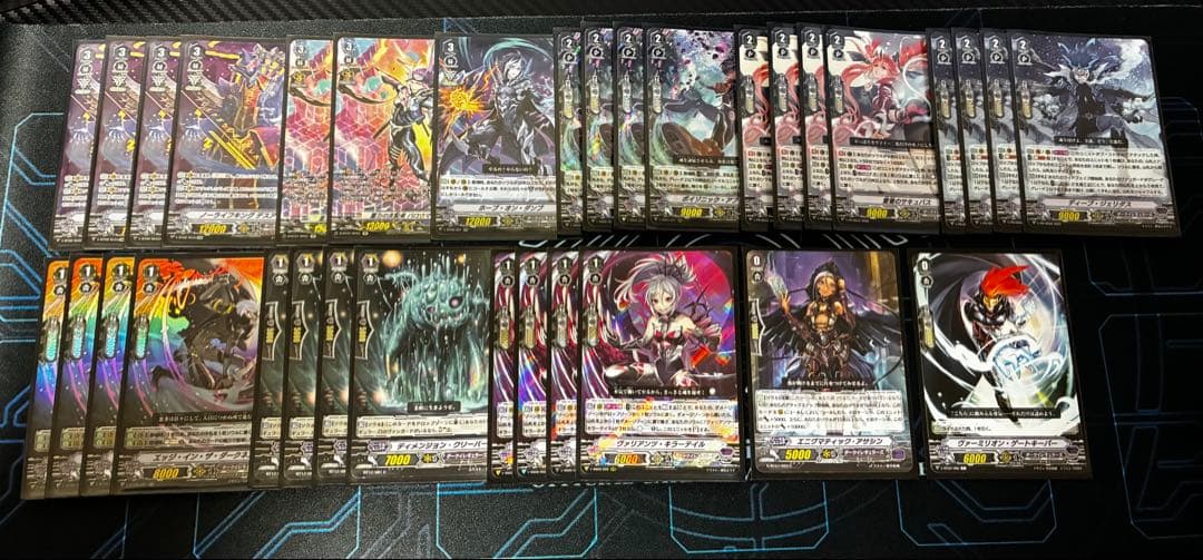 ヴァンガード ダクイレデッキセット pスタン ほぼフルレア