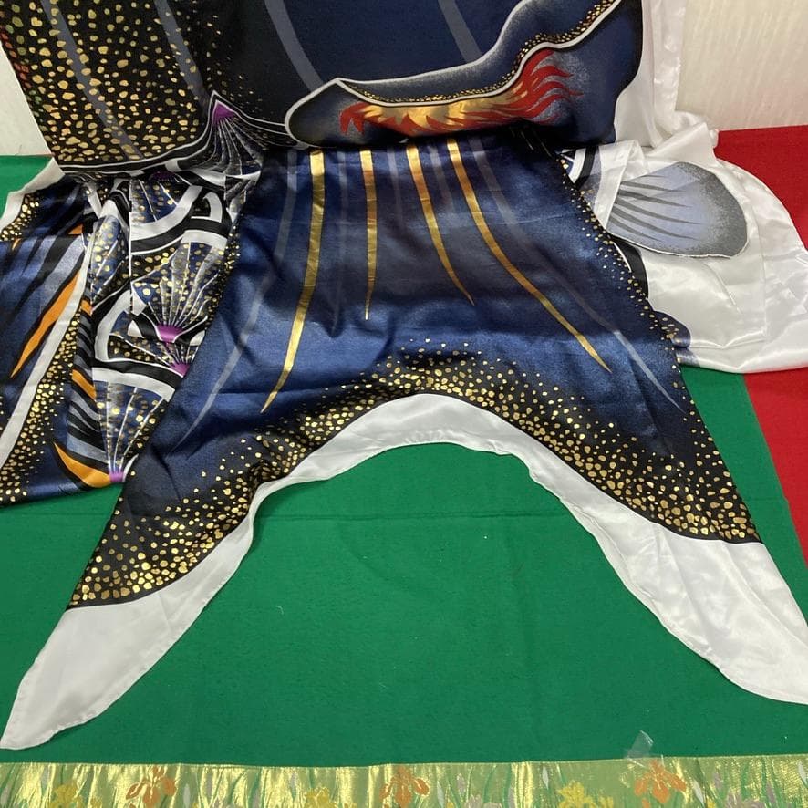 SKO117 太陽鯉のぼり5m 黒 　黒鯉5m　お父さん鯉5m　端午の節句鯉