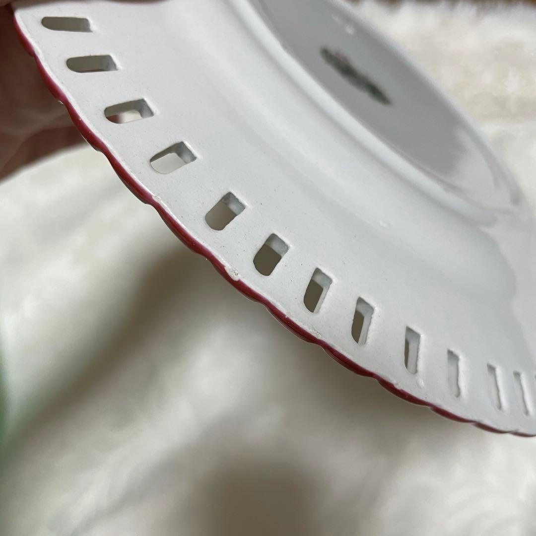 希少　Luneville パニエ　デザート皿　薔薇とチューリップ皿おまとめ