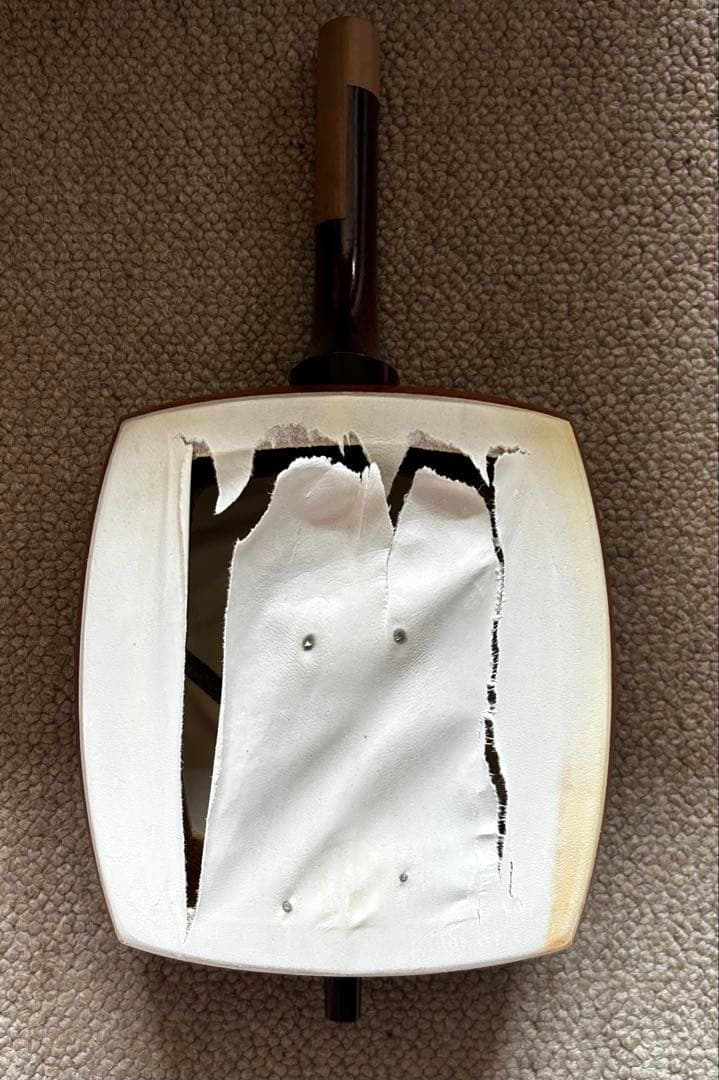 三味線　皮破れ