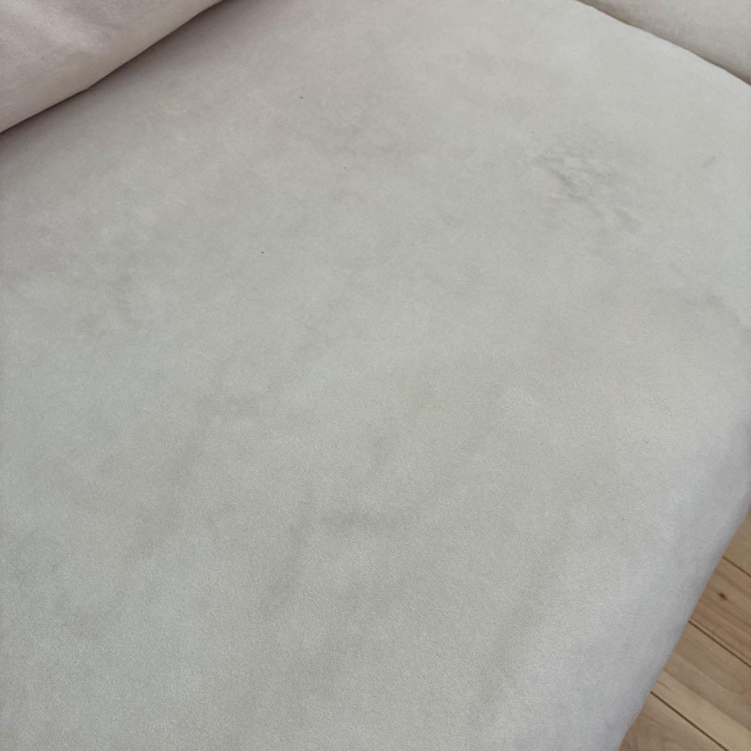 NOYES（ノイエス）NewSugar 人工スエード3人掛けソファ