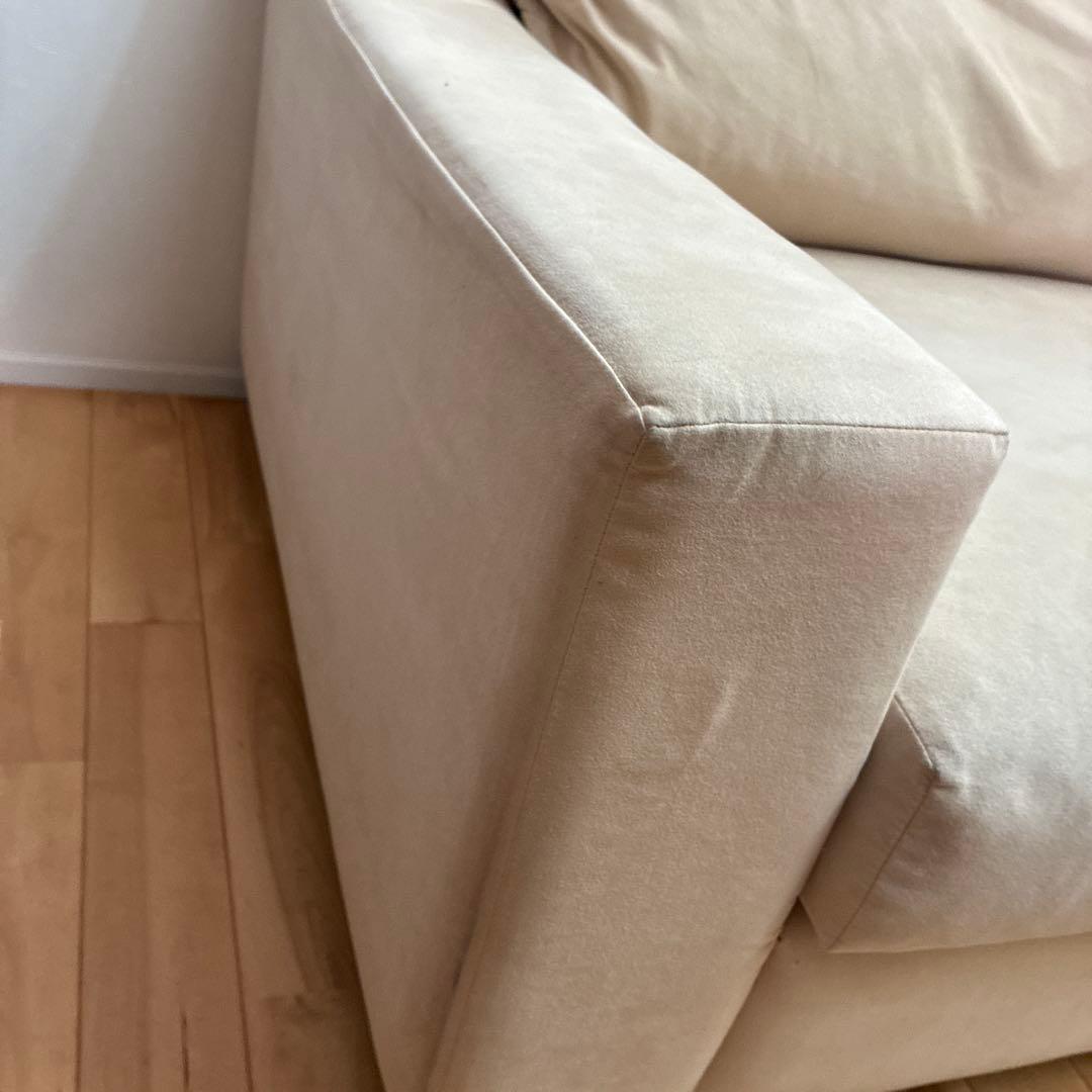 NOYES（ノイエス）NewSugar 人工スエード3人掛けソファ