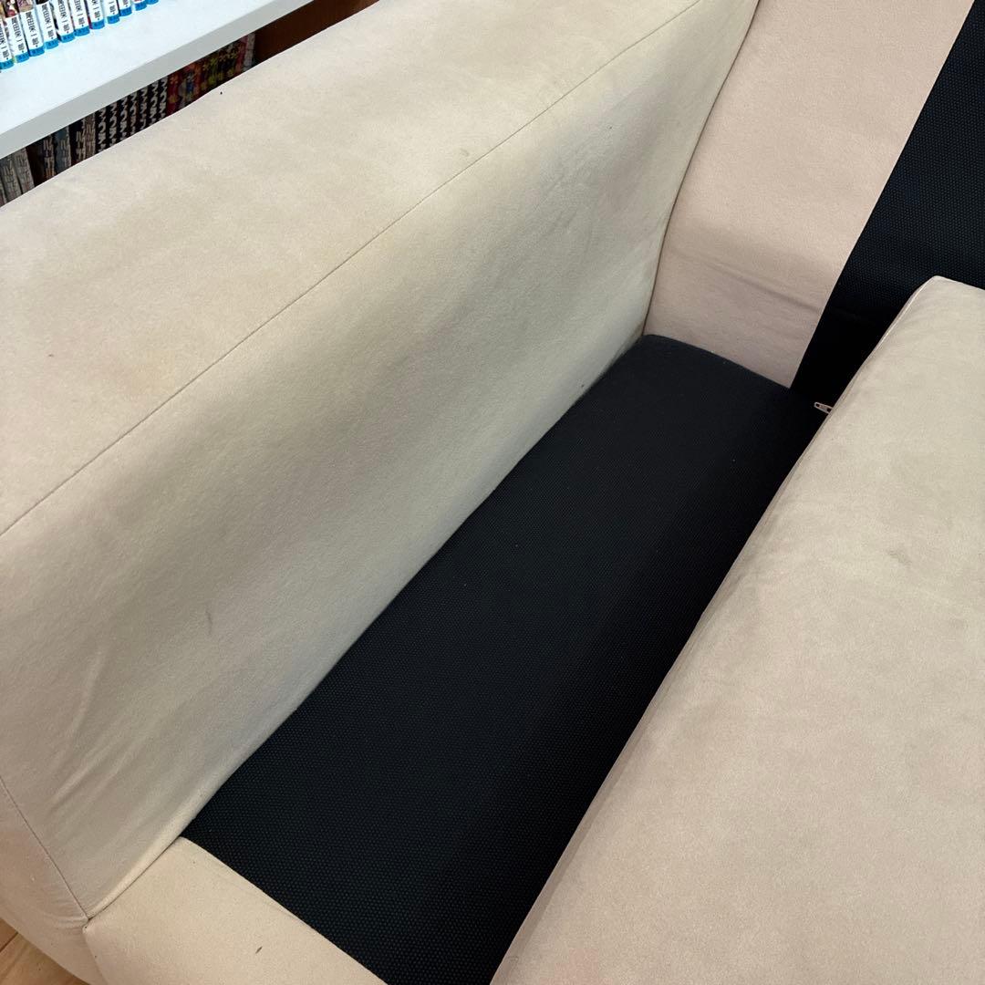 NOYES（ノイエス）NewSugar 人工スエード3人掛けソファ