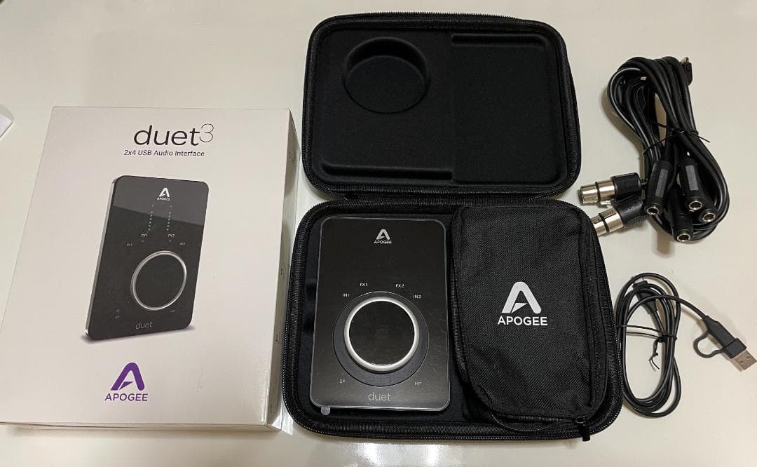 APOGEE Duet3 オーディオインターフェイス