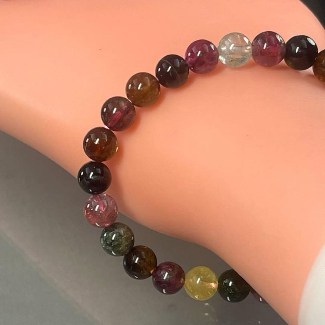 BRY0975⭐️トルマリンブレスレット⭐️高品質天然石　パワーストーン　美品