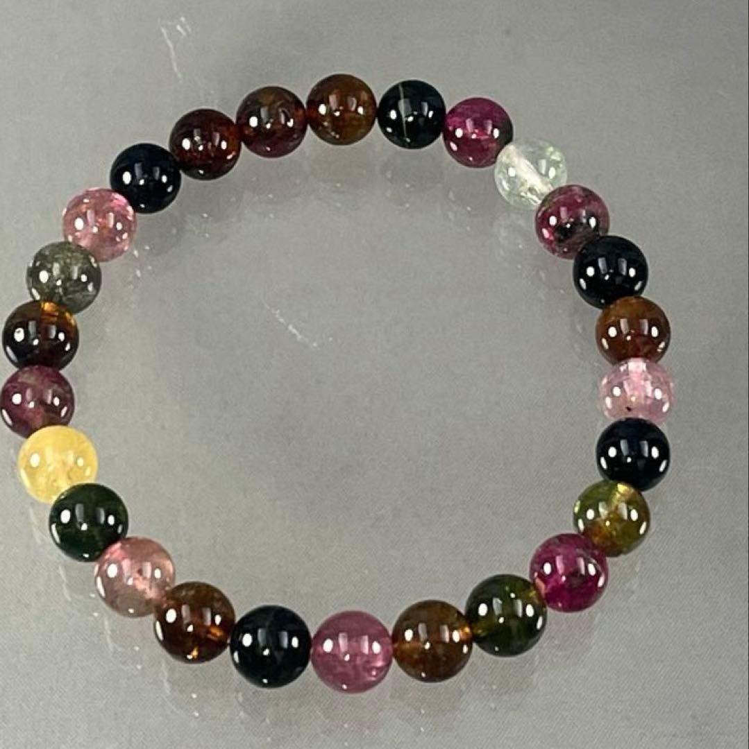 BRY0975⭐️トルマリンブレスレット⭐️高品質天然石　パワーストーン　美品