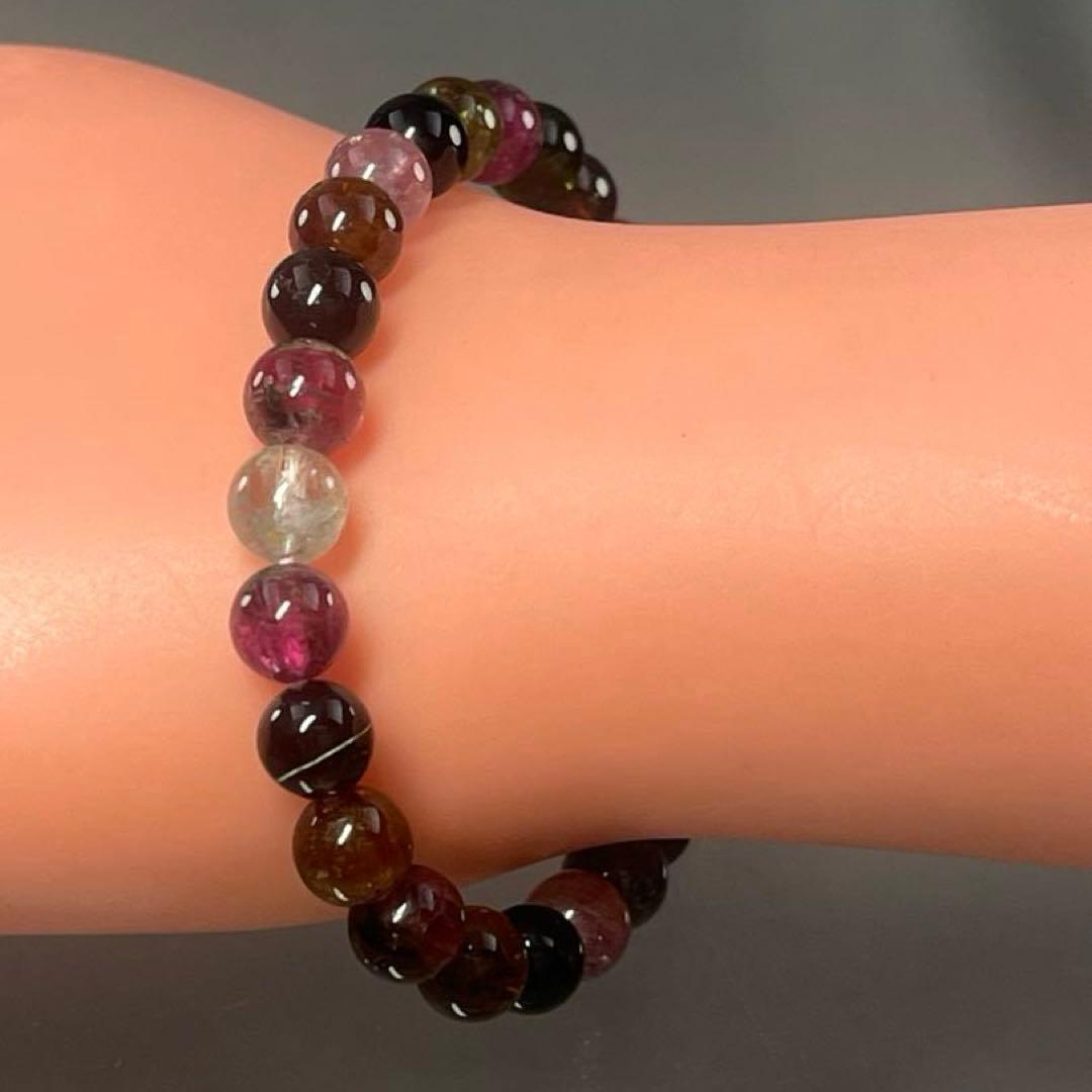 BRY0975⭐️トルマリンブレスレット⭐️高品質天然石　パワーストーン　美品