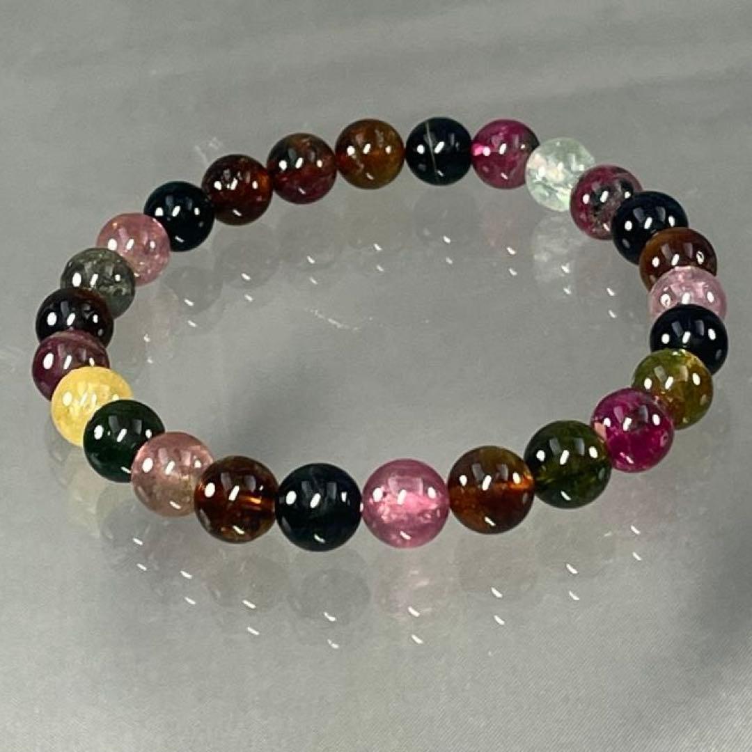 BRY0975⭐️トルマリンブレスレット⭐️高品質天然石　パワーストーン　美品