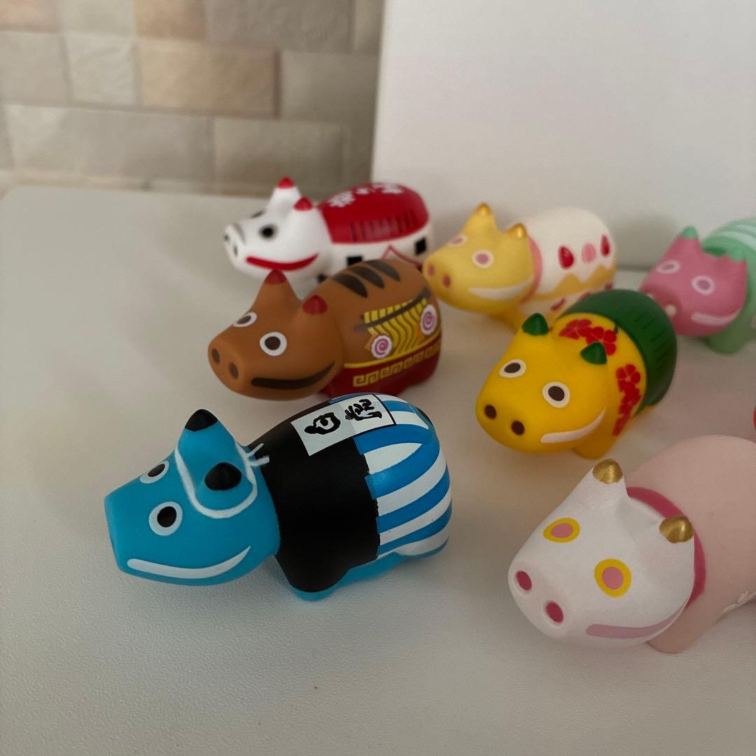 赤べこ ぷかぷか まめべこ まとめ売り 15体 - メルカリ