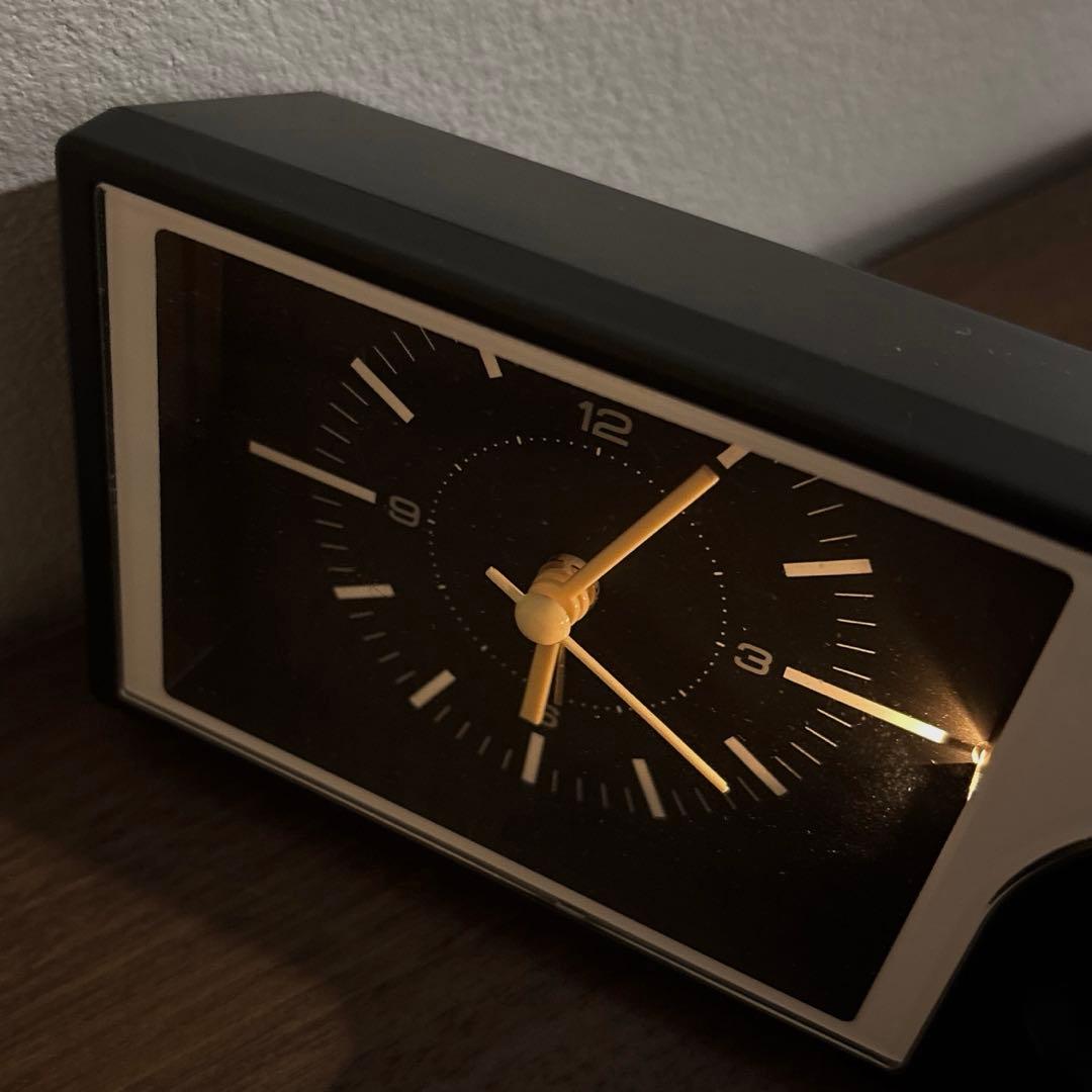 SEIKO セイコー 目覚まし時計 アナログ表示 ライデン スペースエイジ