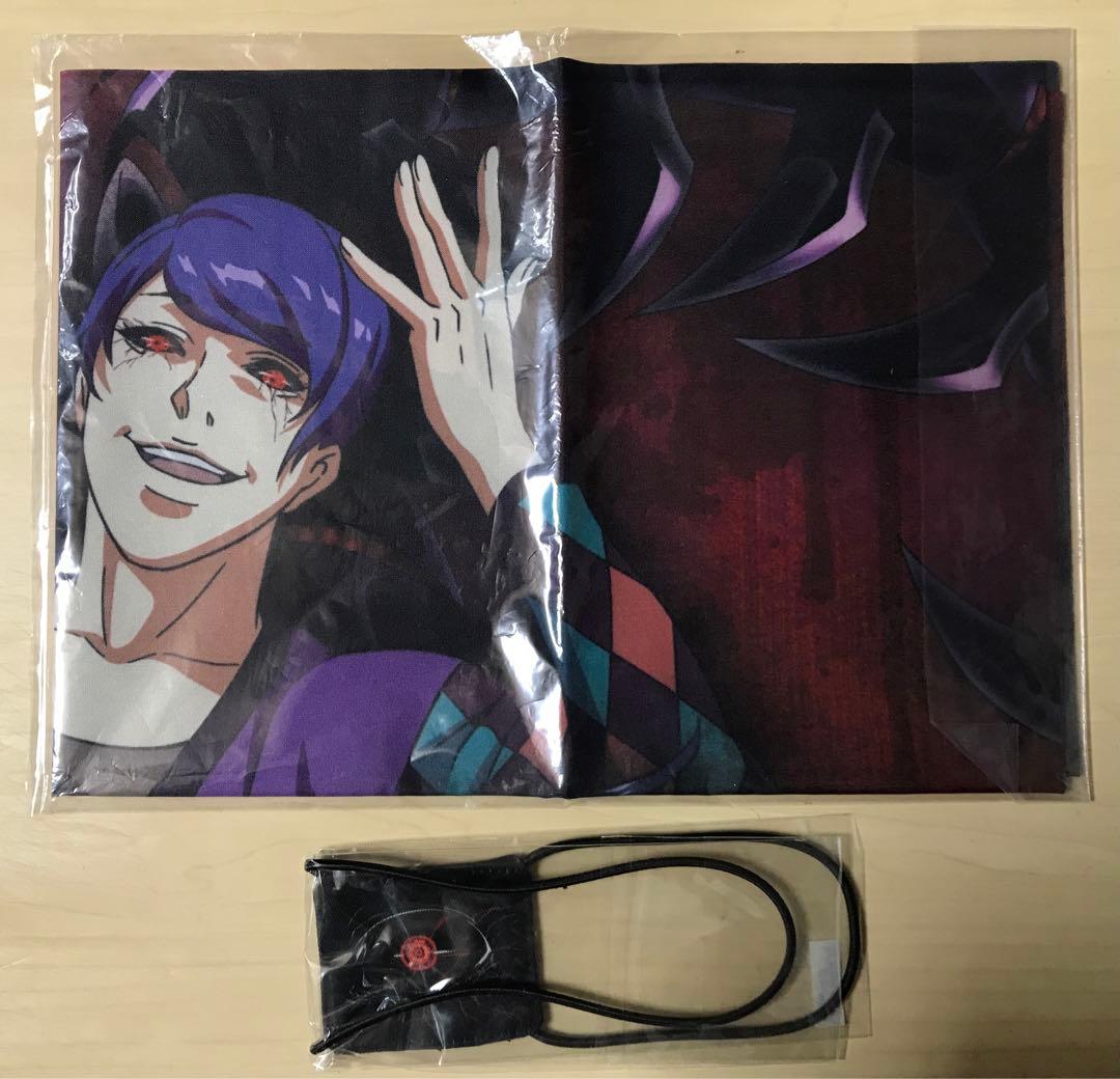 東京喰種　トウキョウグール　金木研　缶バッチ　購入特典　缶バッジ　クロス　眼帯