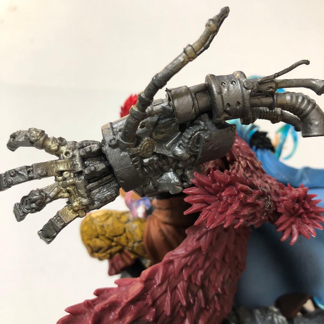 ワンピース　フィギュア　鬼ヶ島決戦　三船長　(ルフィ・ロー・キッド)