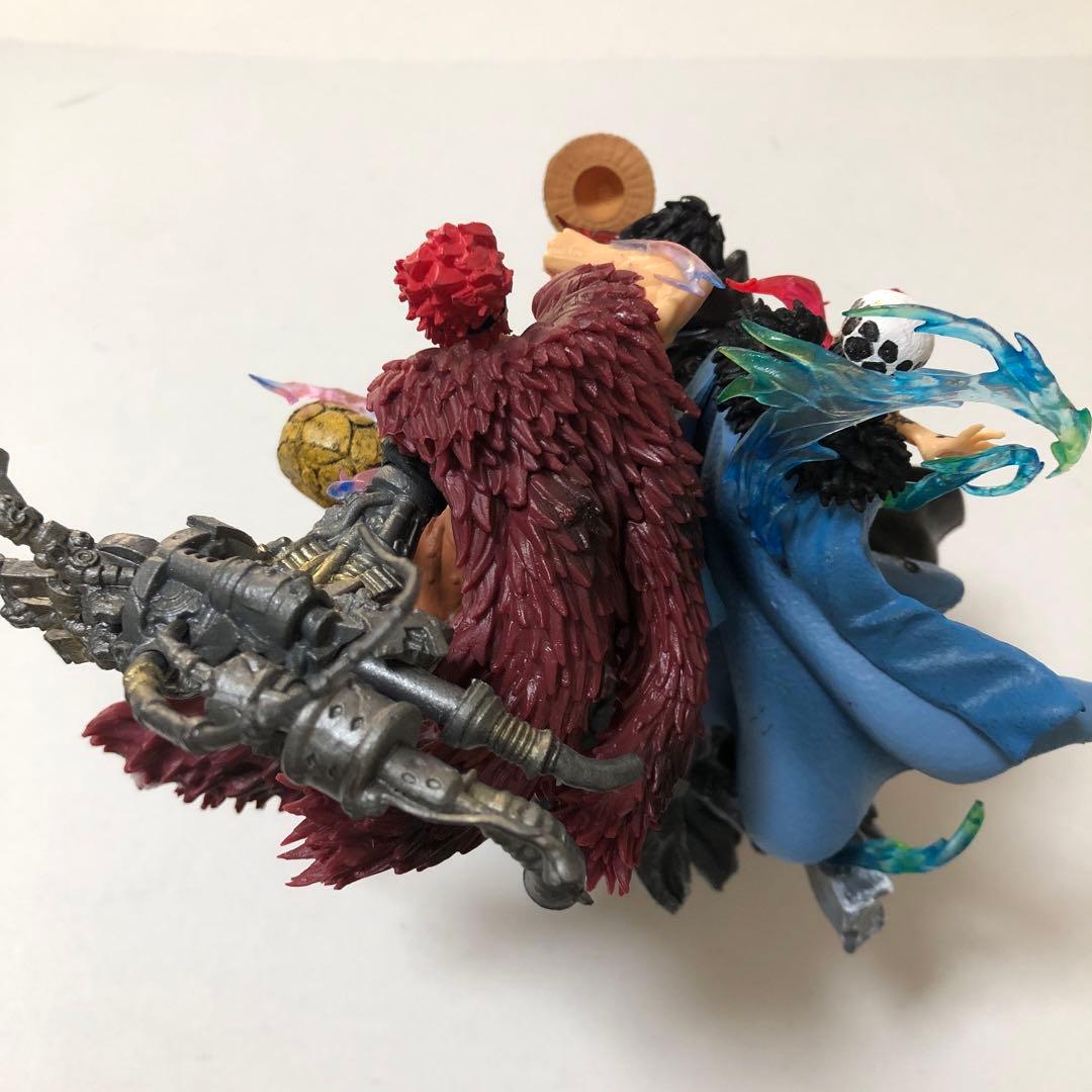 ワンピース　フィギュア　鬼ヶ島決戦　三船長　(ルフィ・ロー・キッド)