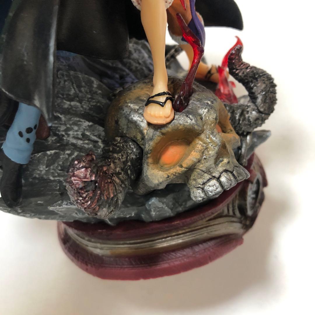 ワンピース　フィギュア　鬼ヶ島決戦　三船長　(ルフィ・ロー・キッド)