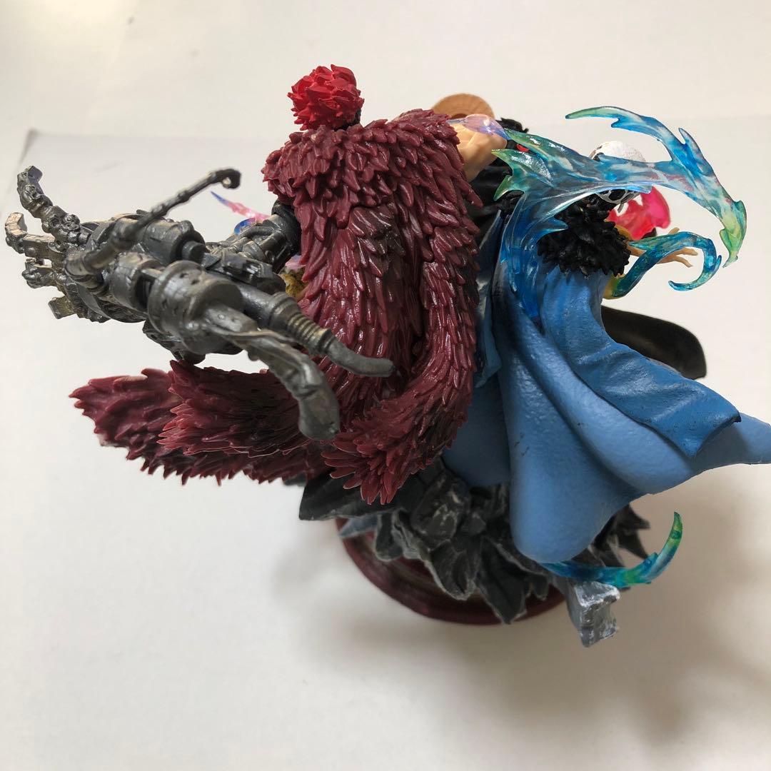 ワンピース　フィギュア　鬼ヶ島決戦　三船長　(ルフィ・ロー・キッド)