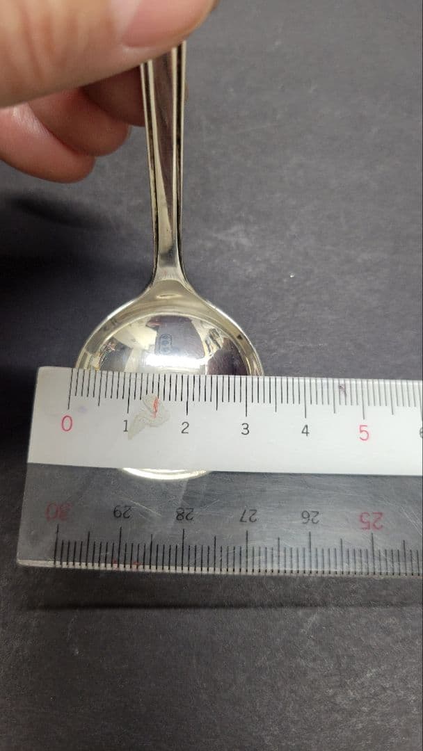 銀製スプーン 23g ソース シュガー スープ用