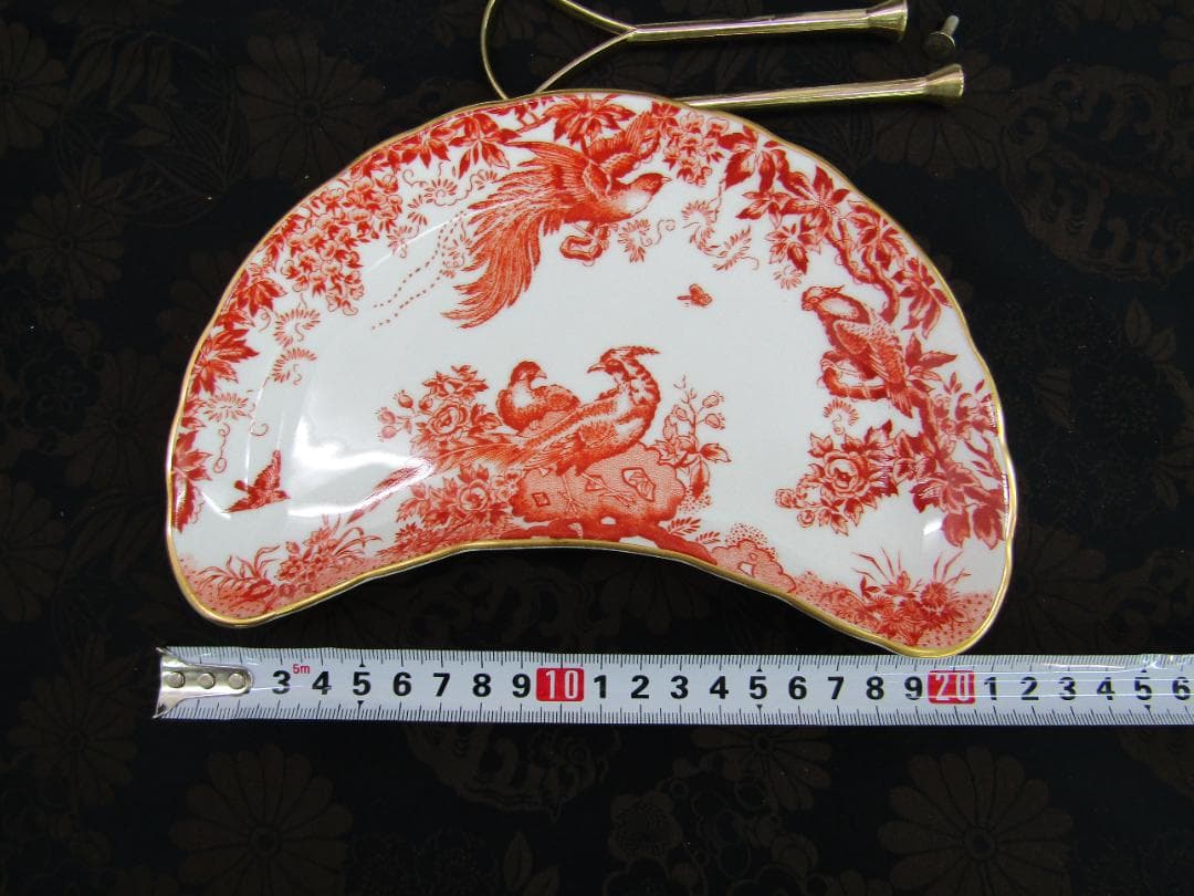 激レア　ロイヤルクラウンダービー　エイビスレッド 2段ケーキスタンド