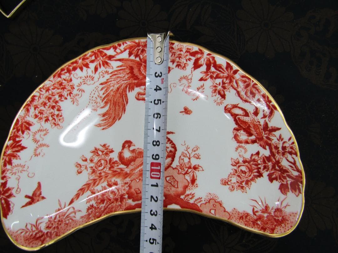 激レア　ロイヤルクラウンダービー　エイビスレッド 2段ケーキスタンド