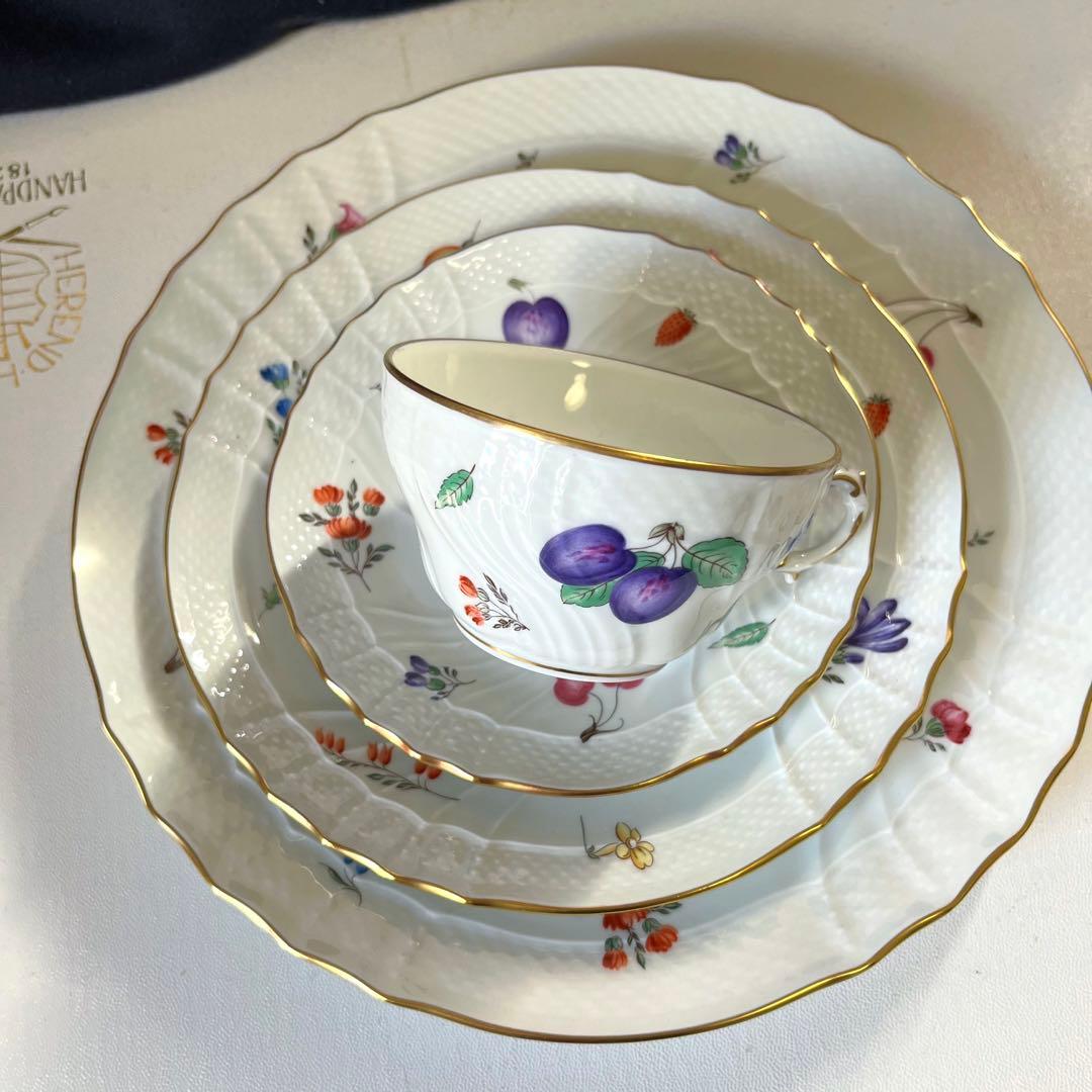 リチャードジノリ  ベッキオフルーツ  ペルージャ  4ピースセット　②