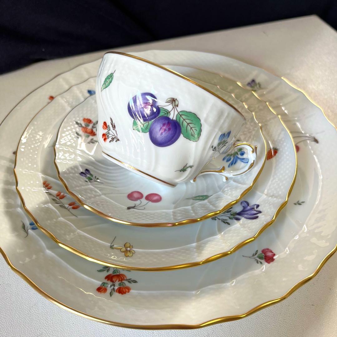 リチャードジノリ  ベッキオフルーツ  ペルージャ  4ピースセット　②