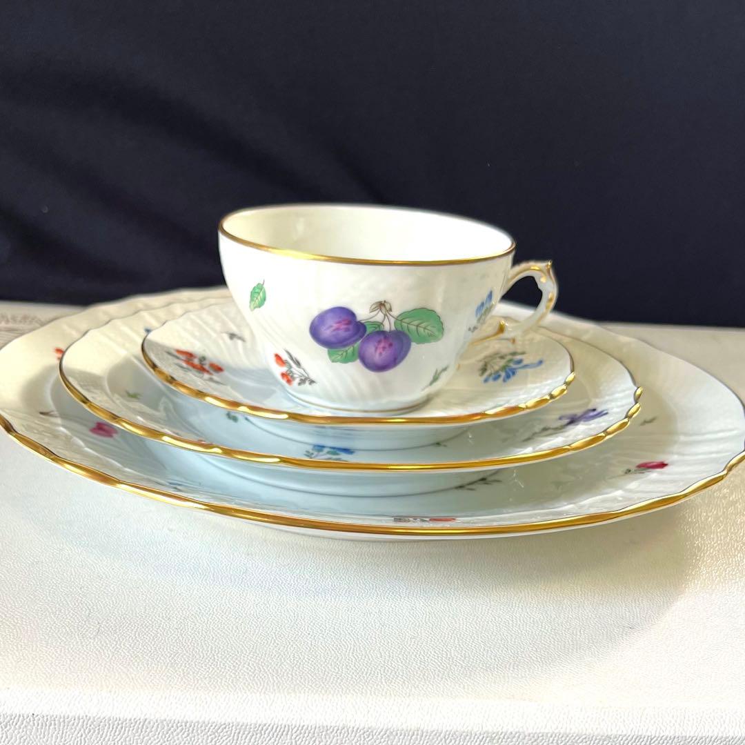 リチャードジノリ  ベッキオフルーツ  ペルージャ  4ピースセット　②