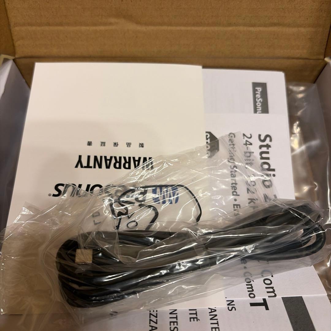 PreSonus STUDIO 24c オーディオインターフェイス　新品同様