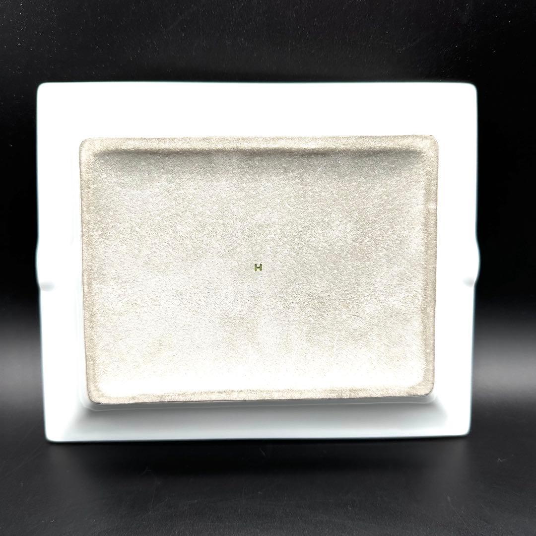 【美品】Hermes エルメス 置き灰皿 小物入れ テリア 狩猟犬 狩り