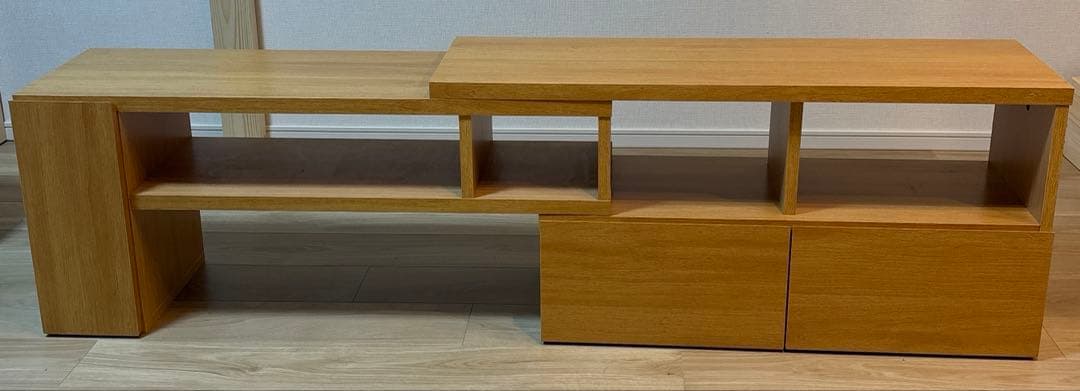 テレビ台 ローボード 伸縮 収納 棚 テレビボード LOWYA似