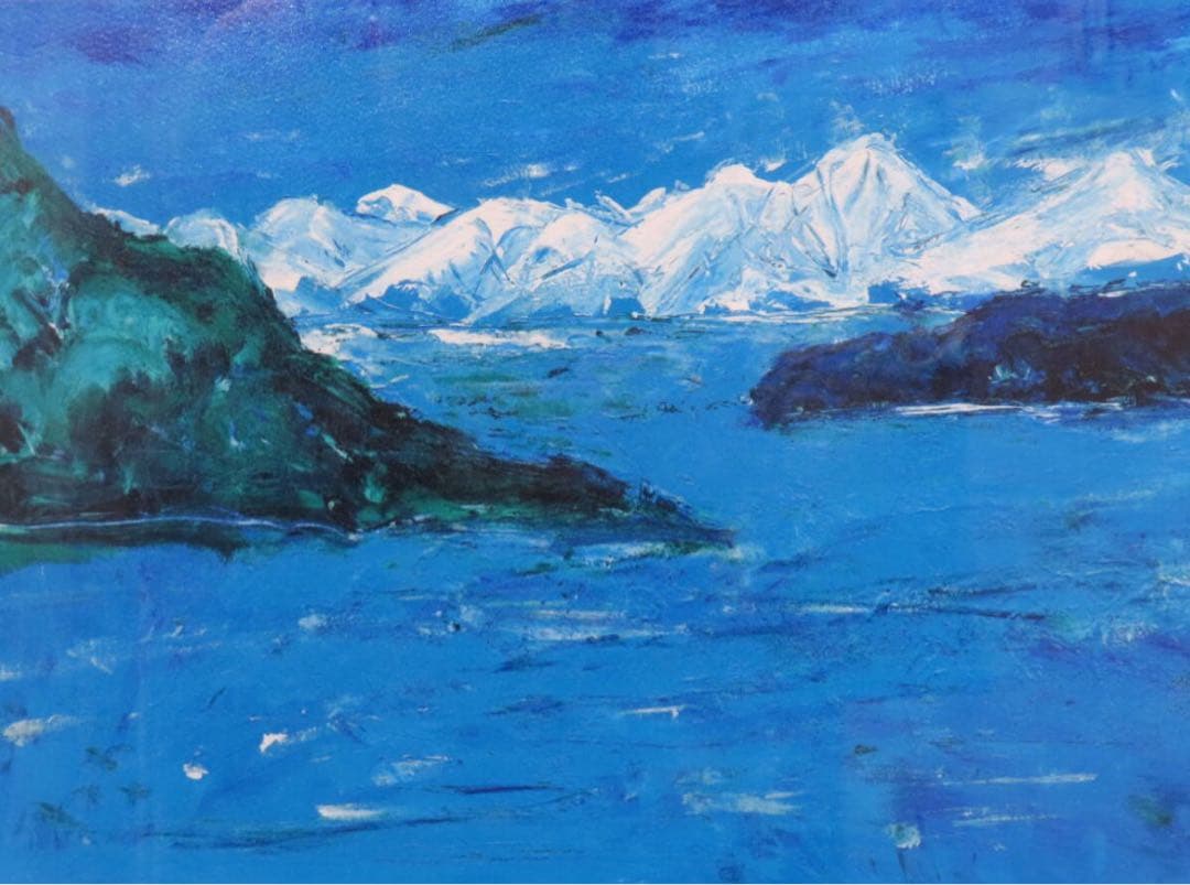 新品　アルゼンチンのバリローチェのウナエル・ウアピ湖