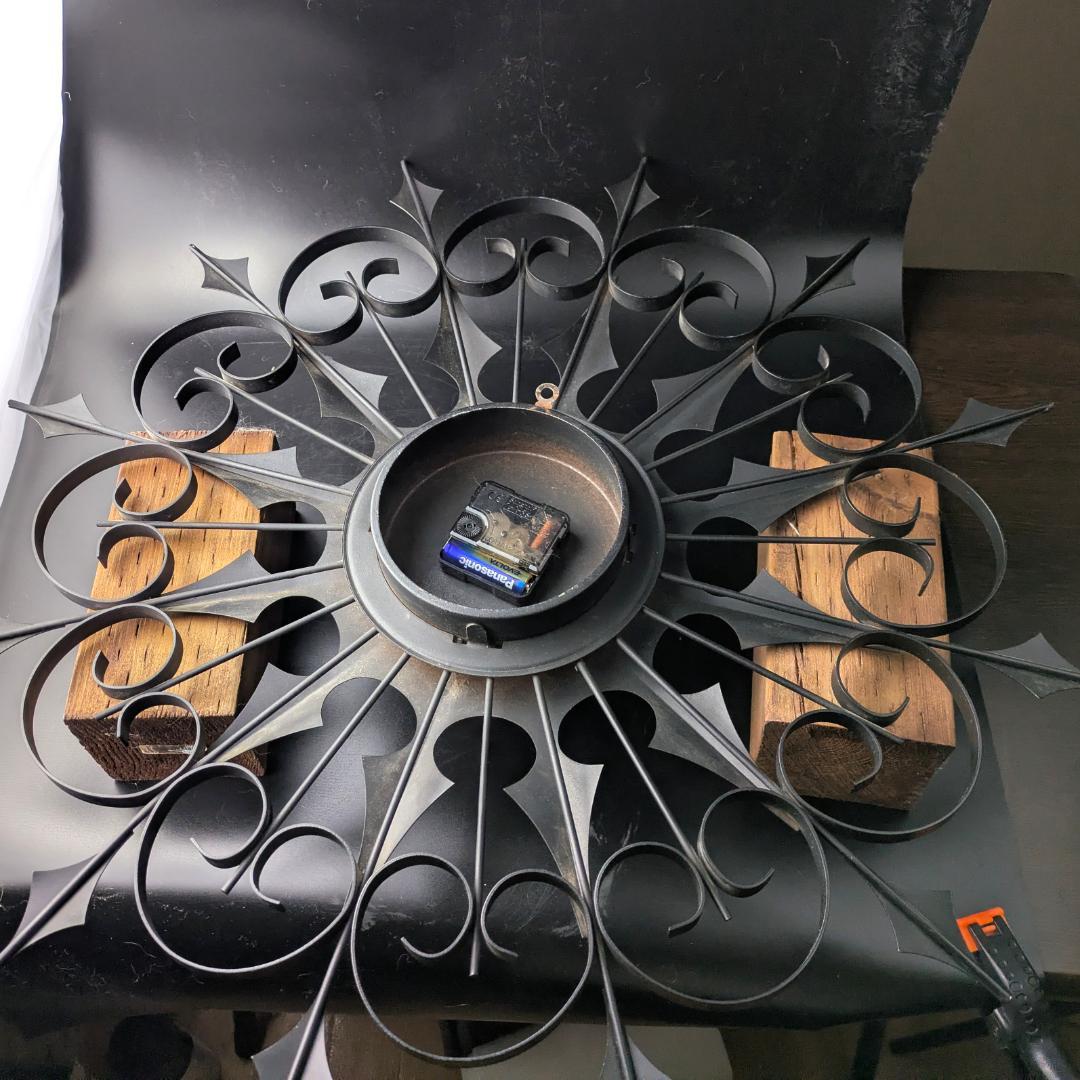 Welby メタルサンバースト ビンテージ掛時計 50s60s頃62cm MCM - メルカリ