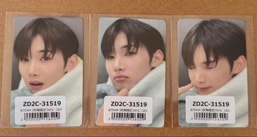 &TEAM 雪明かりLUNÉに届け！大好きフォトカード JO ジョウ 3枚 - メルカリ