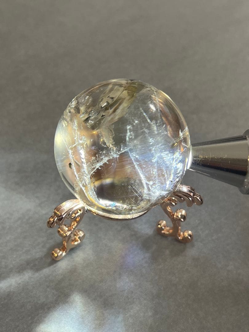 【高品質】シトリン　スフィア　4.2cm