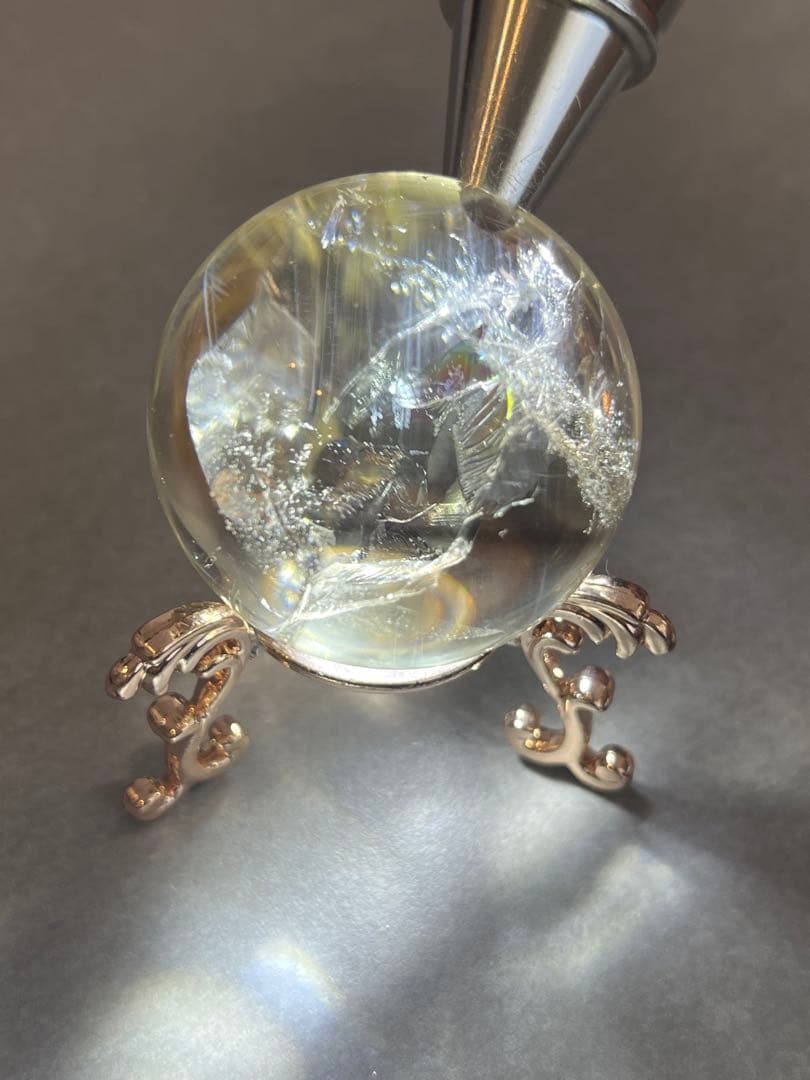 【高品質】シトリン　スフィア　4.2cm