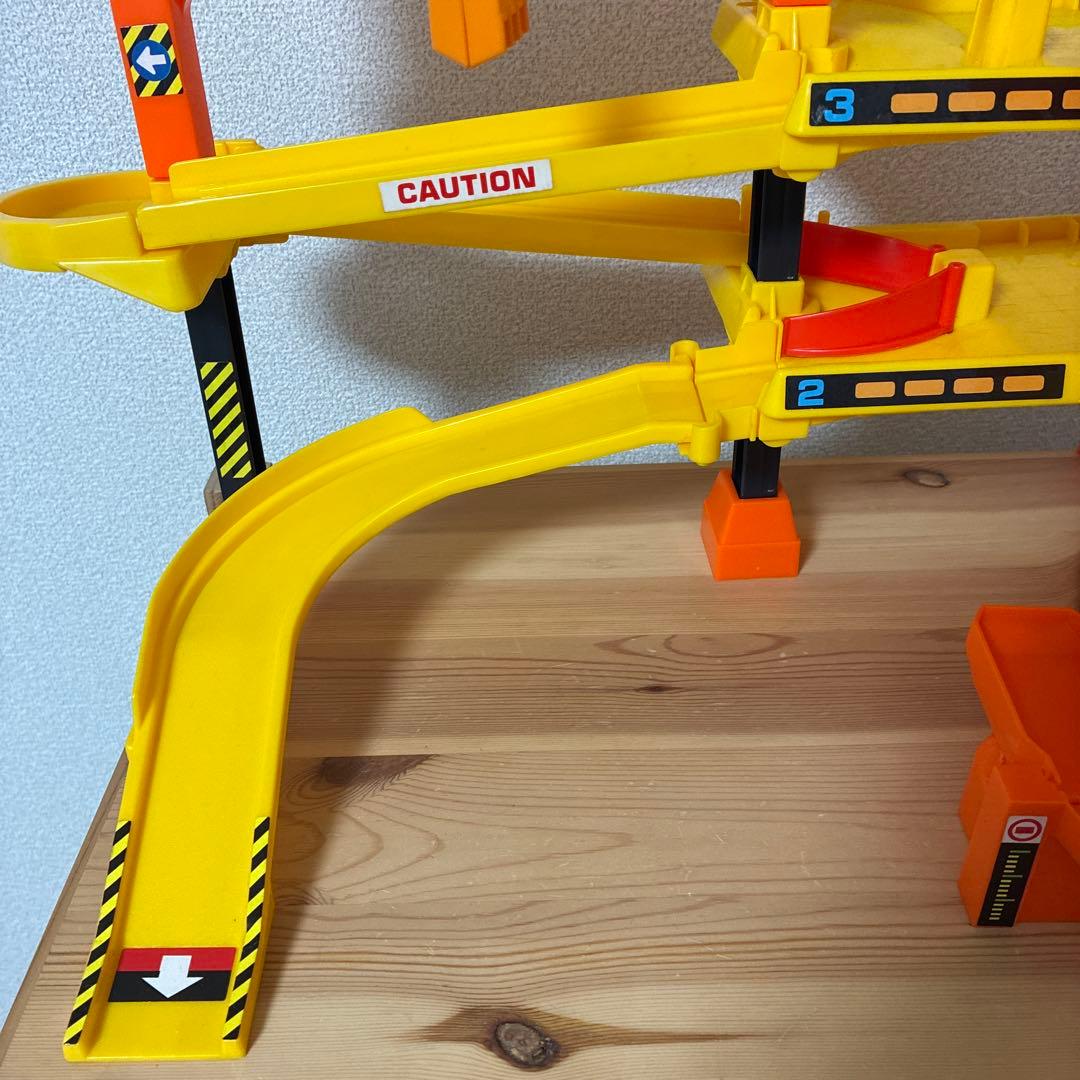 トミカ　建設　けんせつごっこ　工事現場　クレーン　1990年代　TOMY