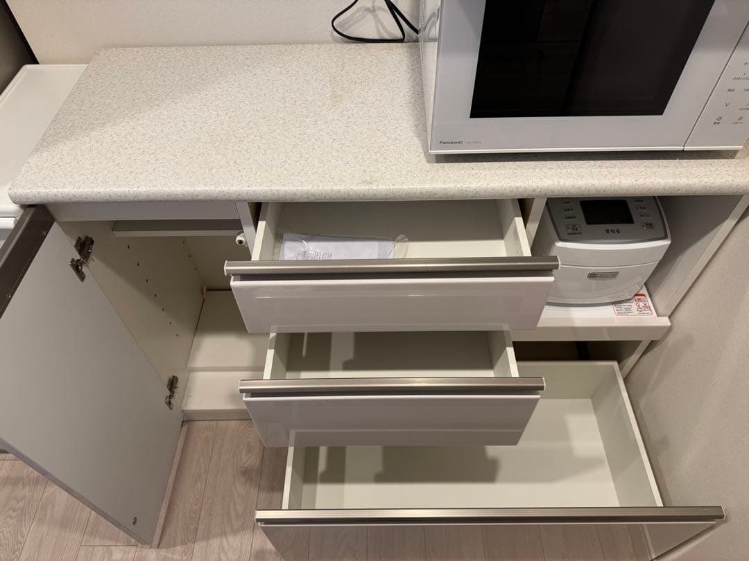 【1/24発送】ニトリ　アルミナ2　ホワイト　120cm