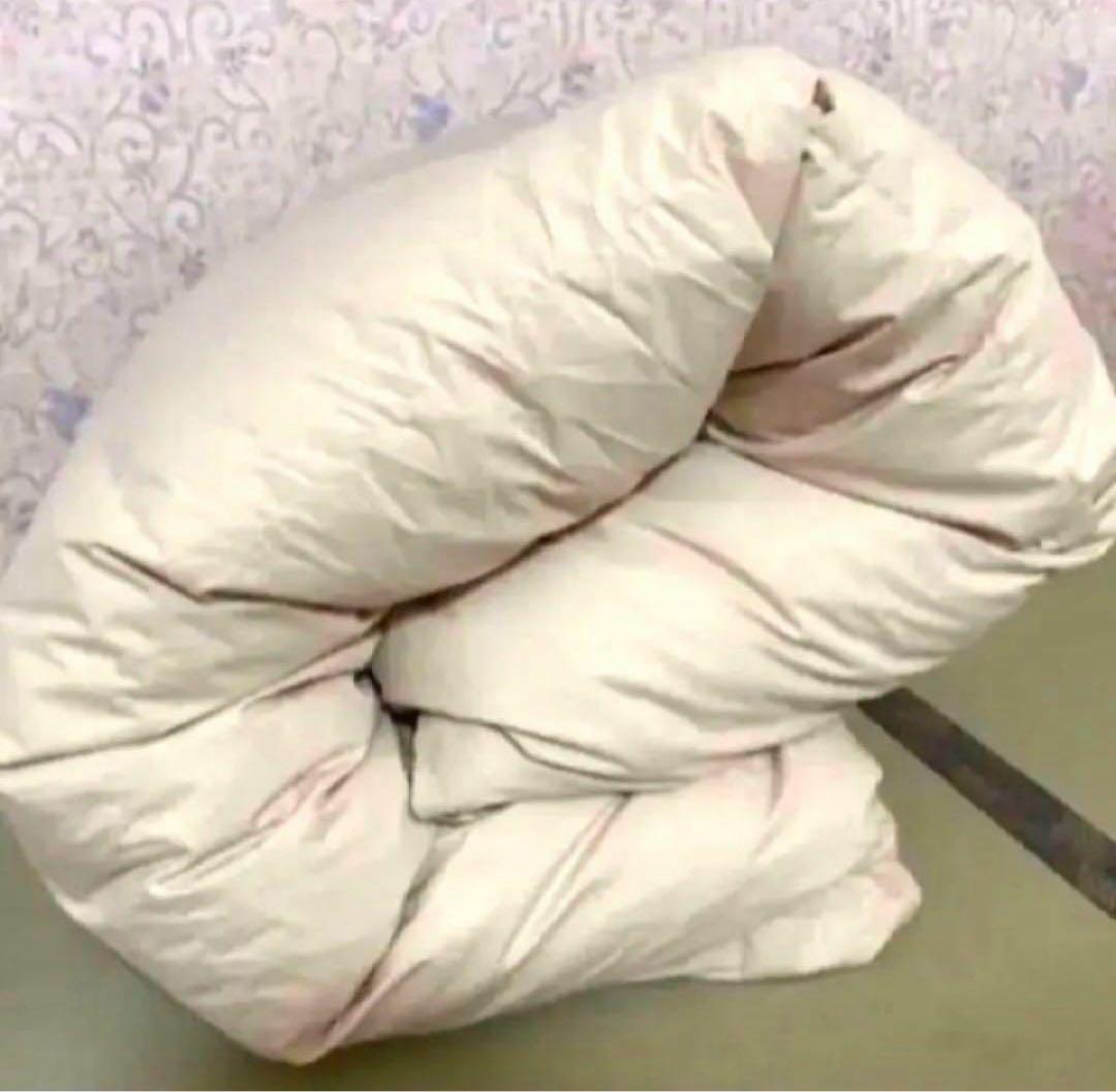 TANAKA 真綿 羽毛掛け布団1.2kg シングル　冬用