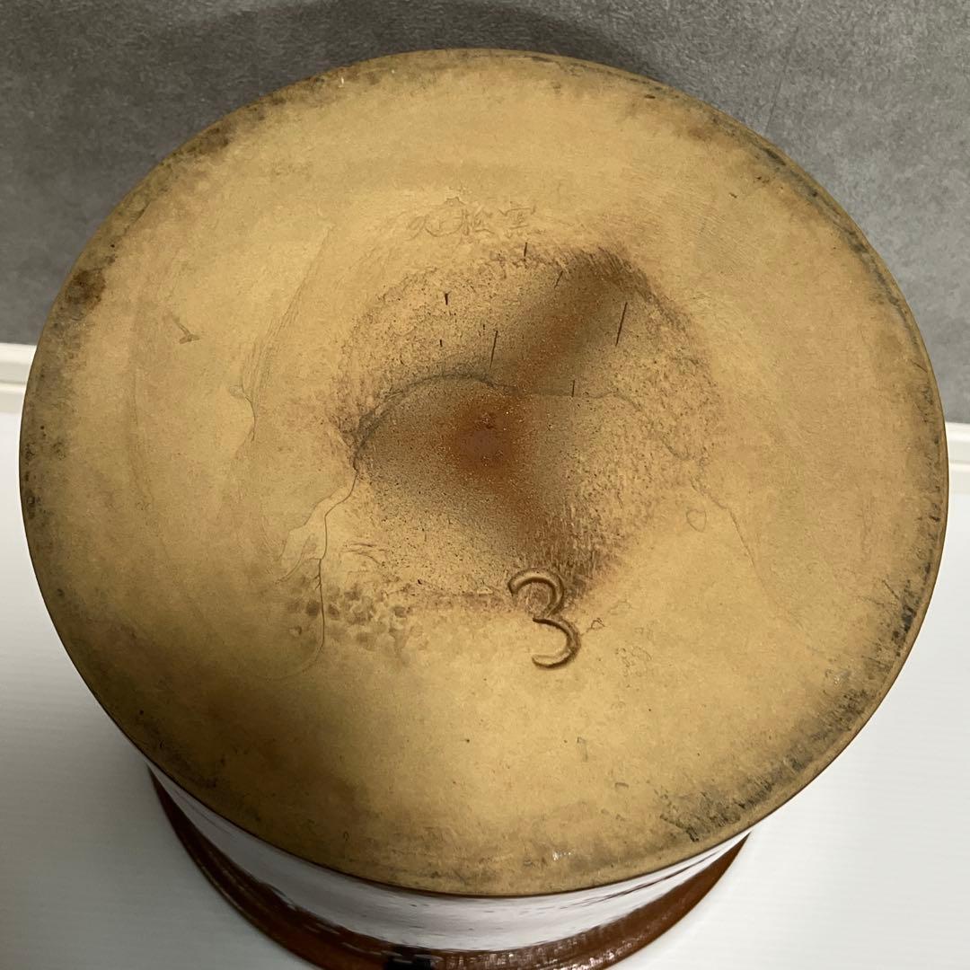 久松窯 蓋付 壺 3号 漬物容器 陶器 日本製 梅干し 味噌作り - メルカリ