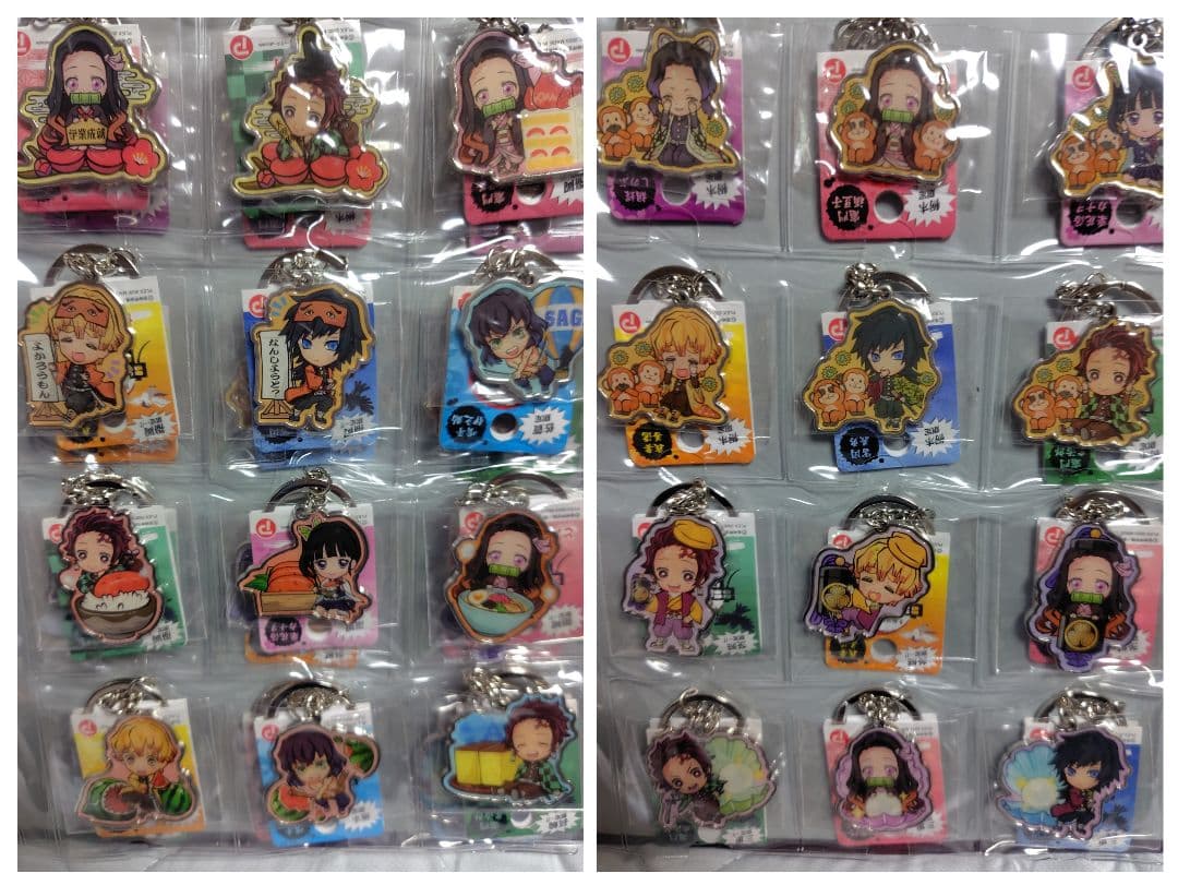 【新品未開封】被りなし316個セット 鬼滅の刃ご当地キーホルダー メタル