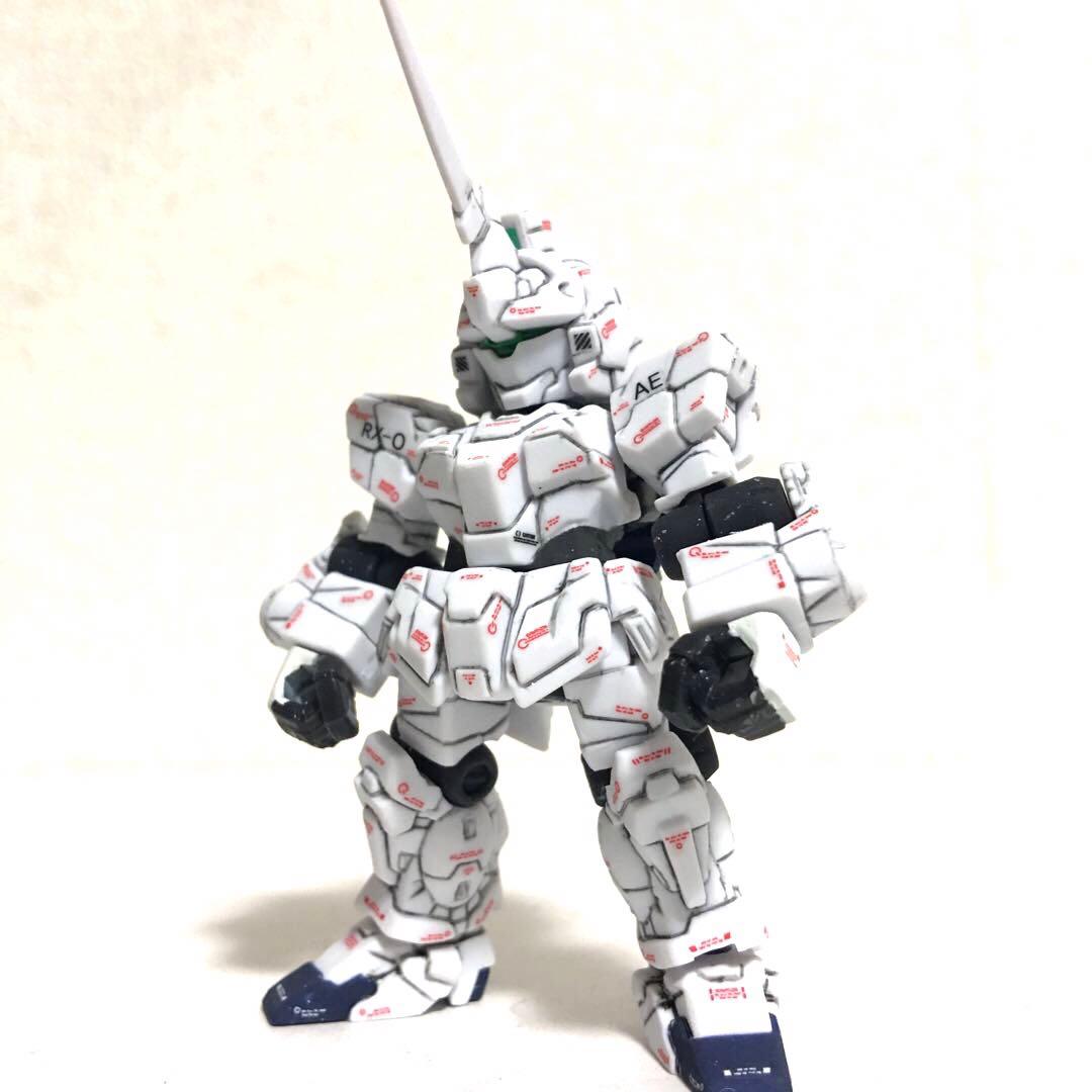 モビルスーツアンサンブル ユニコーン ガンダム+バズーカ ガンプラ コンバージ