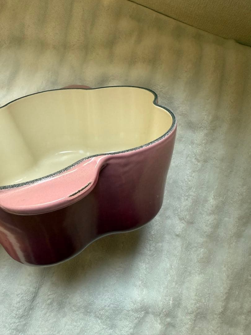 LE CREUSET ココットフルール ブーケピンク