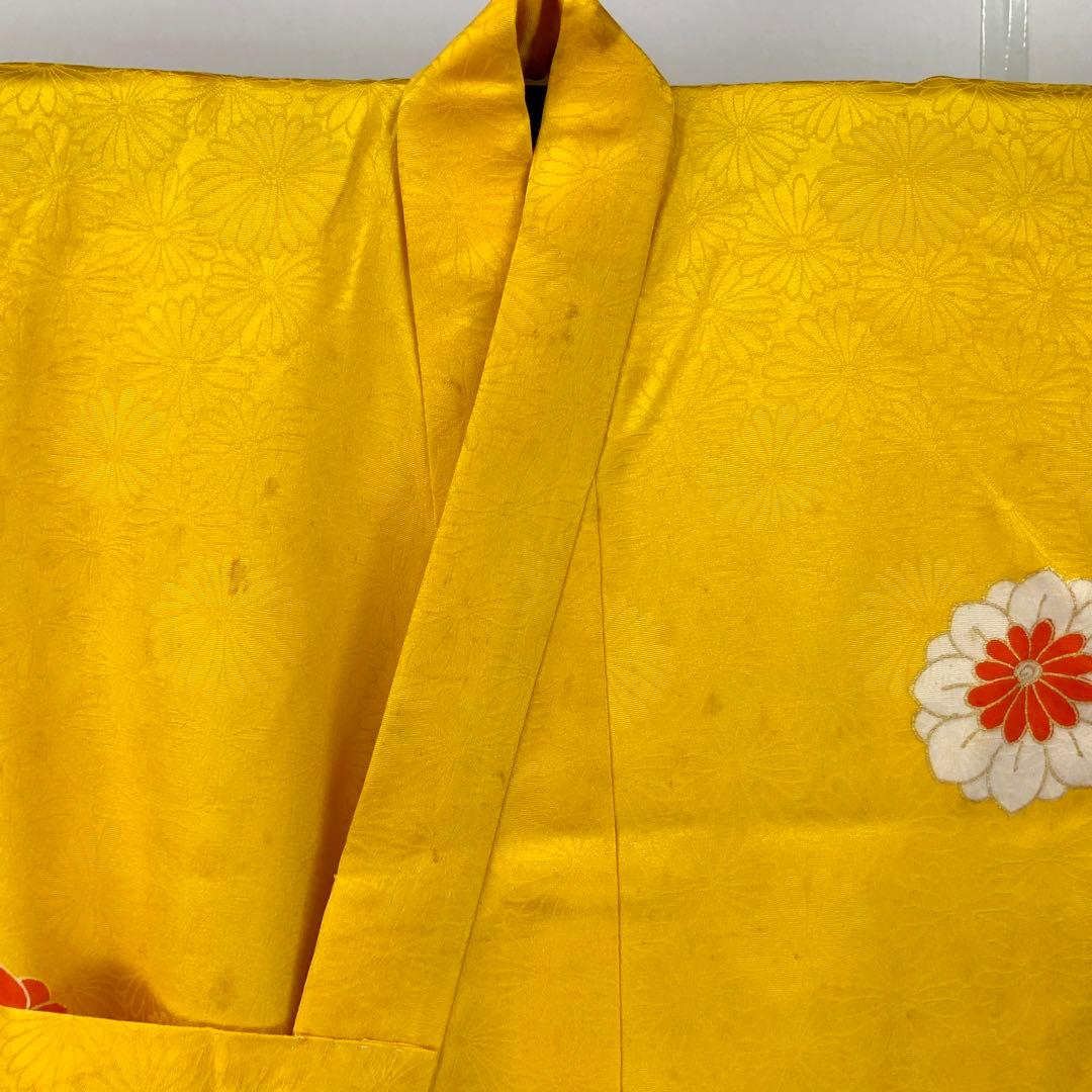 子供着物 七五三 3歳 御所車 花模様 金駒刺繍 CK-7323 CK-7377