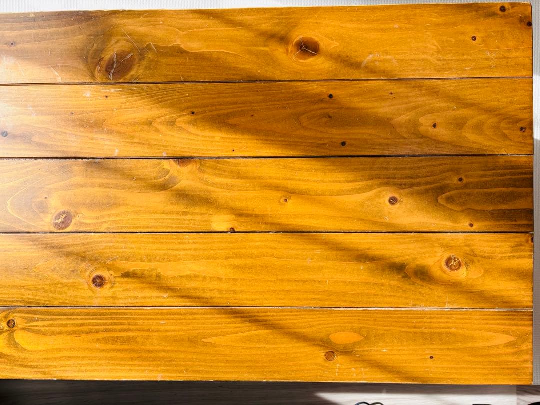 NOCE センターテーブル 天然木×スチール 幅90cm 棚付き ローテーブル