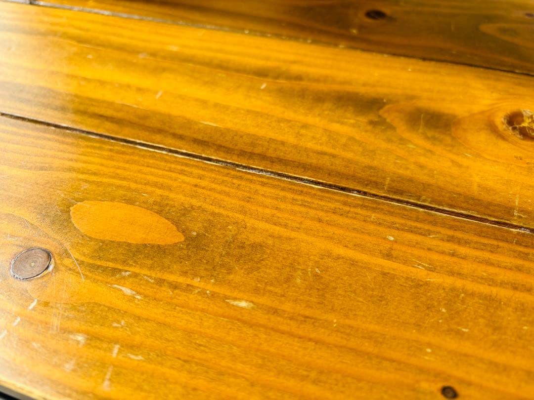 NOCE センターテーブル 天然木×スチール 幅90cm 棚付き ローテーブル