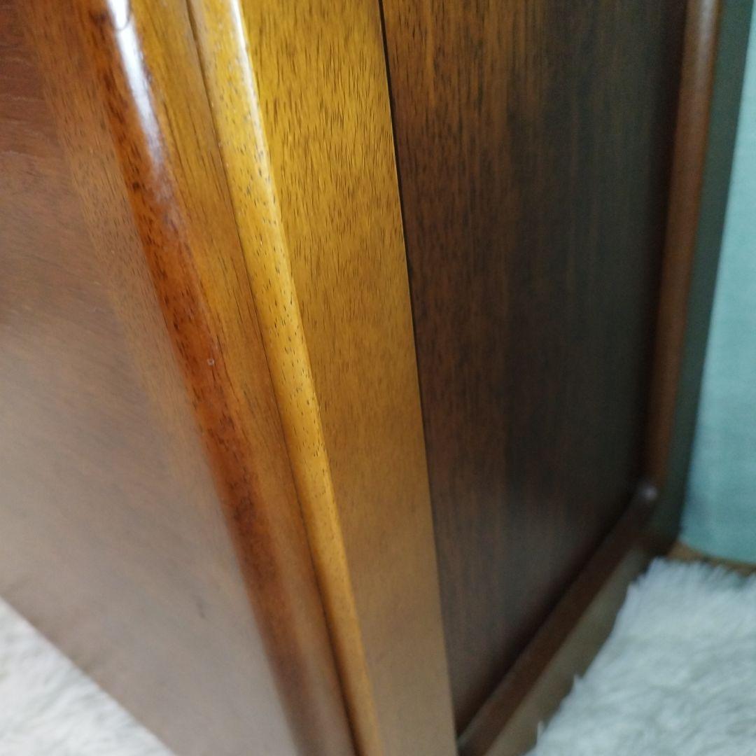 レトロ　木製　電話台 引き出し付き　ラック