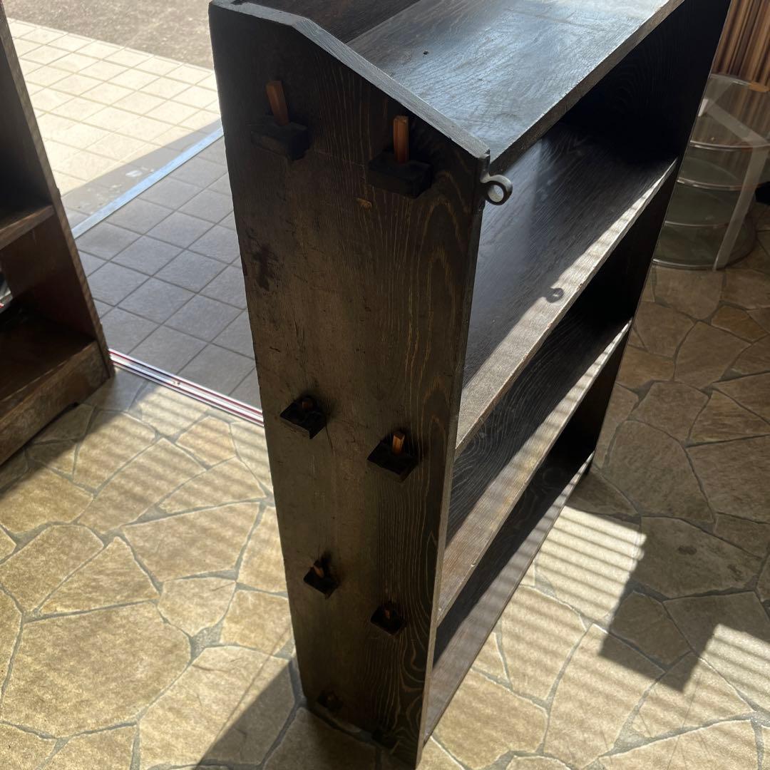 アンティーク 木製シェルフ　棚