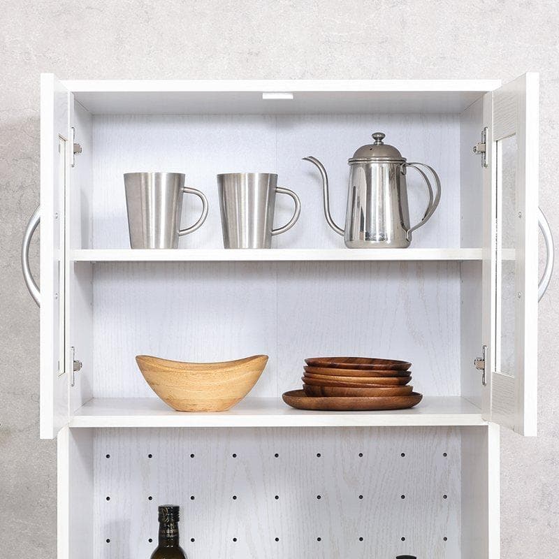 ハイキッチンボード 幅59×高さ180 オークホワイト [5139]